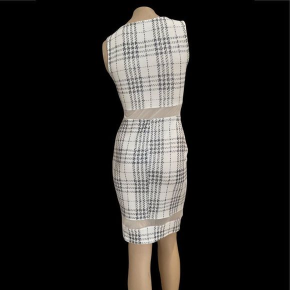 Flamingo brand dress with mesh waist Sz Med - Picture 4 of 10